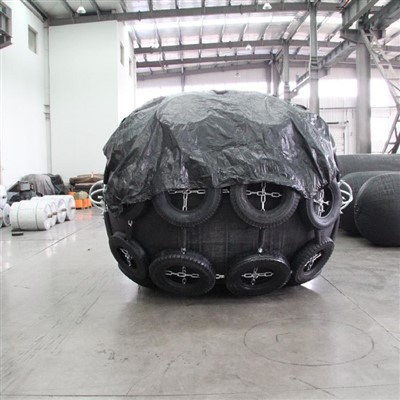 Stötfångare pneumatisk marin fender